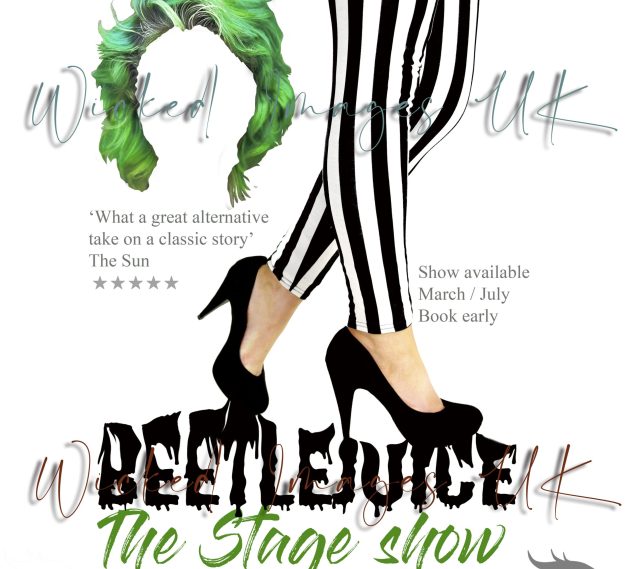 Beetlejuice promotion stage show